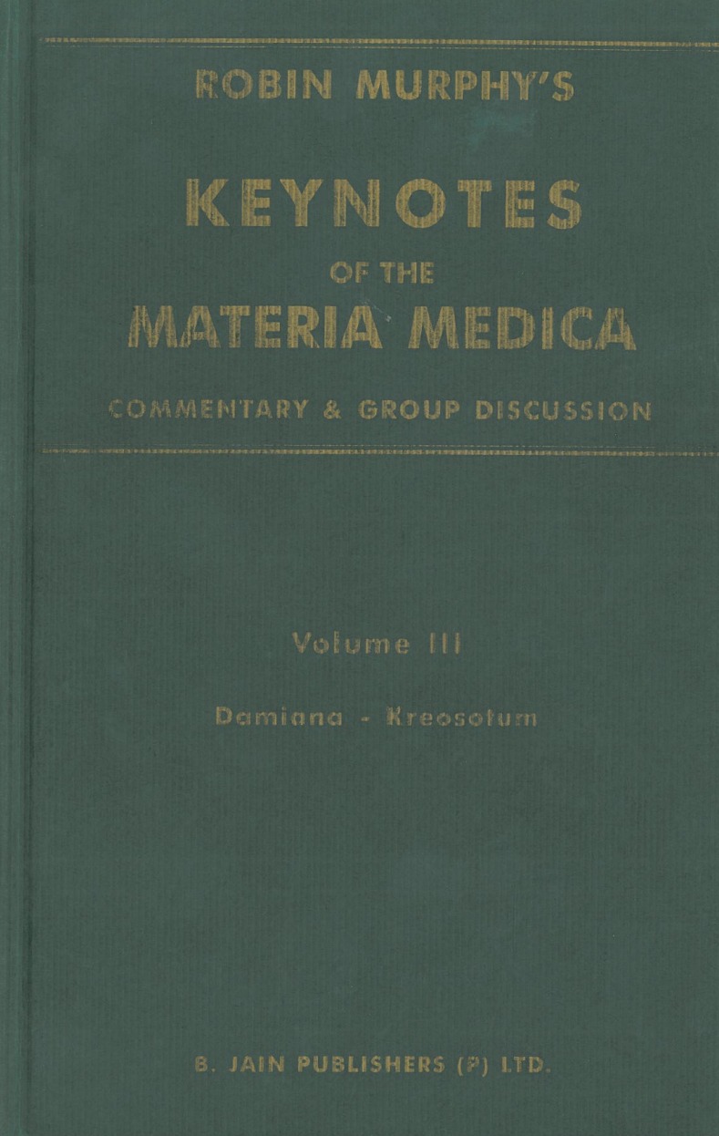 Корица: Ключови симптоми на Материя медика · Том III